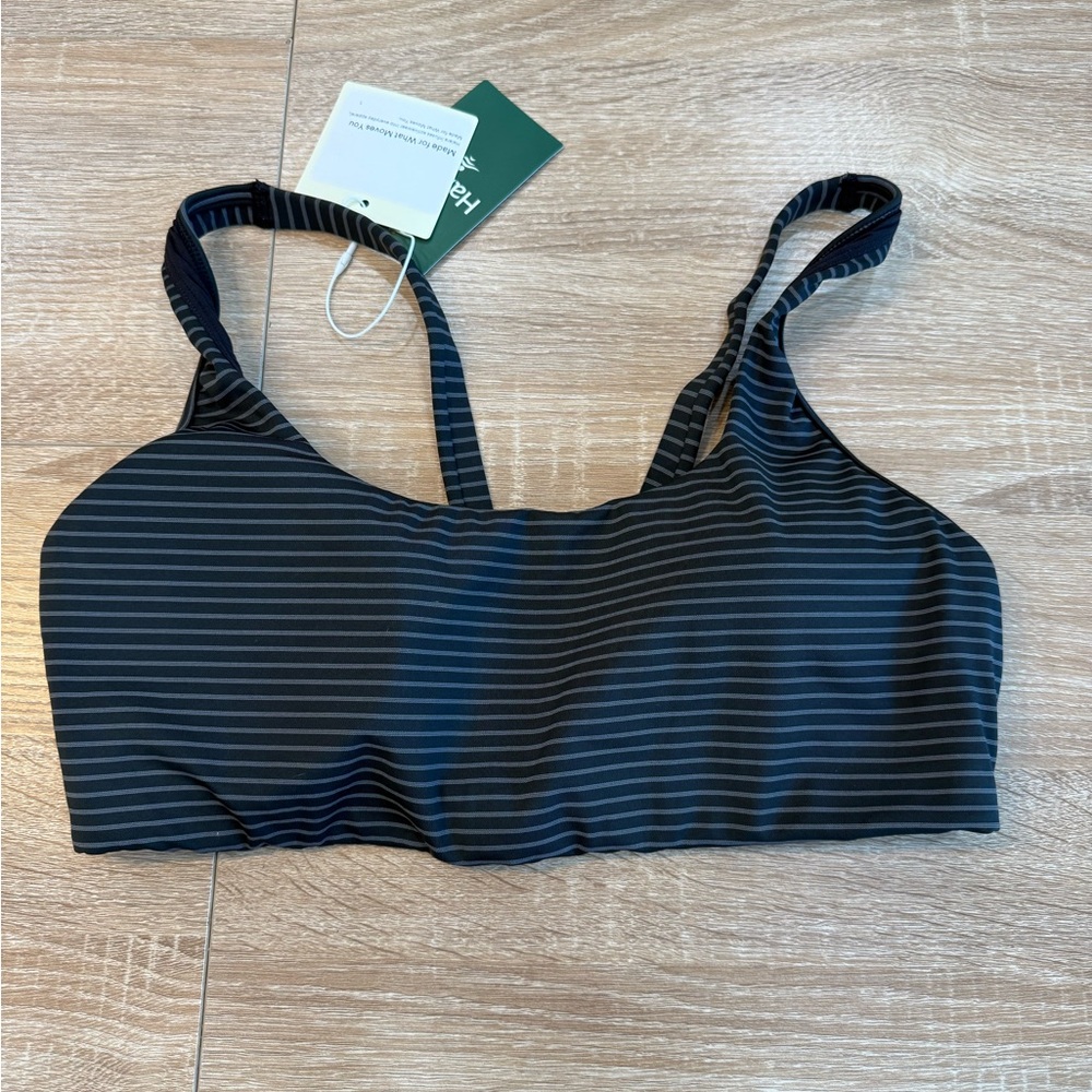 HALARA Striped Sports Bra